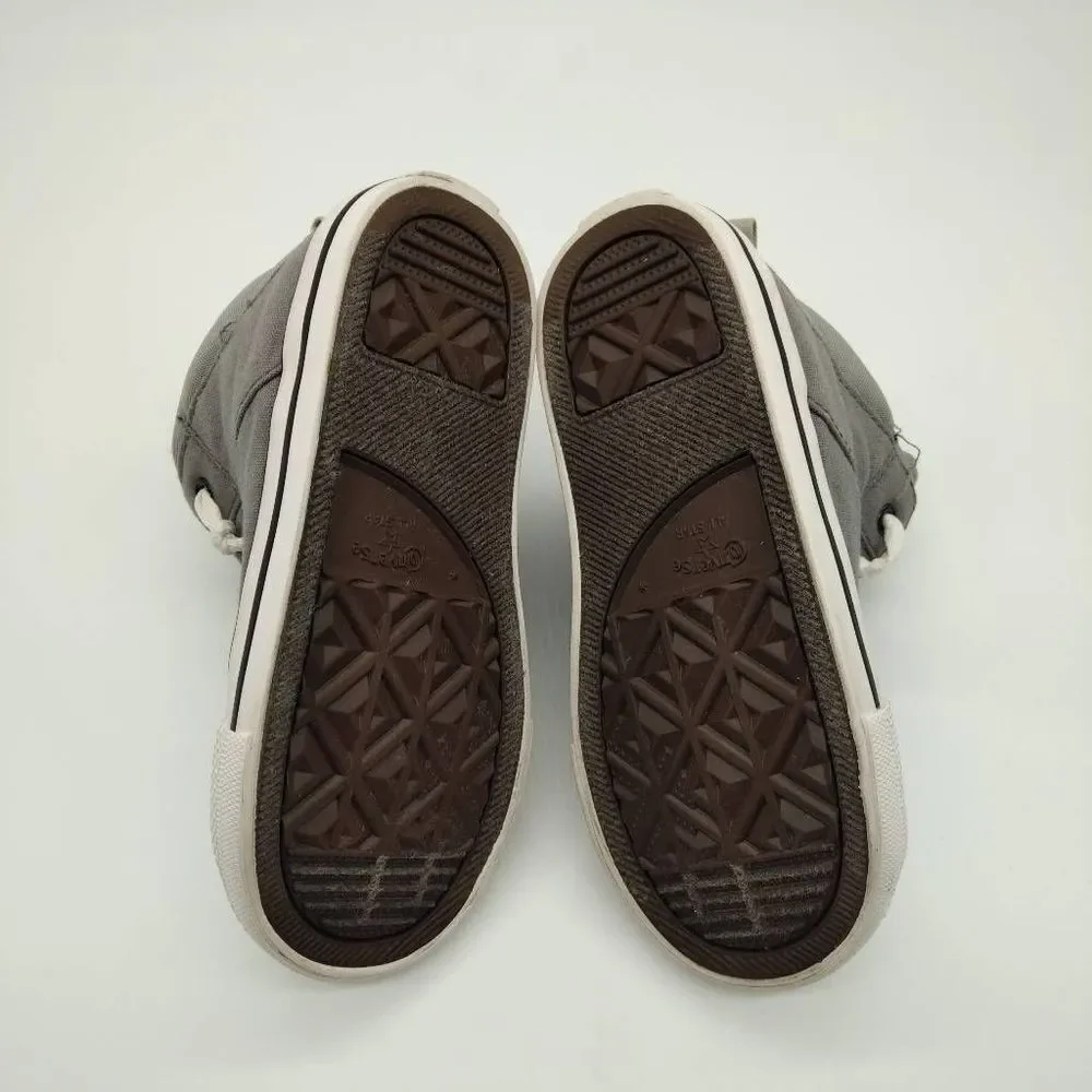 Converse Chuck Taylor All Star Hi Grey Casual Sneakers Infant Size 10 Baby Shoes